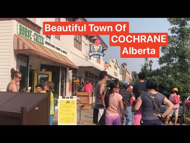 Cochrane, how is the life in a western small town of Alberta, Canada 