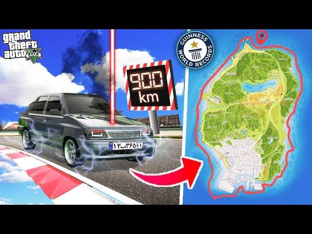 تمامی رکورد های گینس جی تی ای رو شکوندم  GTA 5 Records Breaking