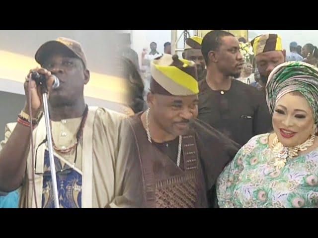 See How MC Oluomo Rock Dance At Adebimpe 50th Birthday