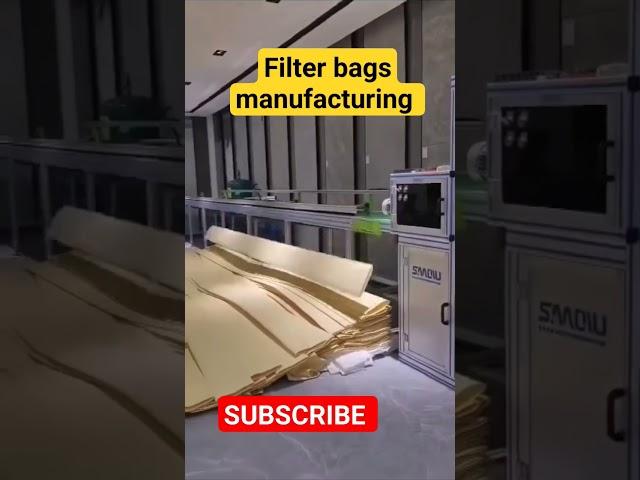 Filter bags manufacturing machines | Automatic Stitching machine for filter bags | Filter bag stitch