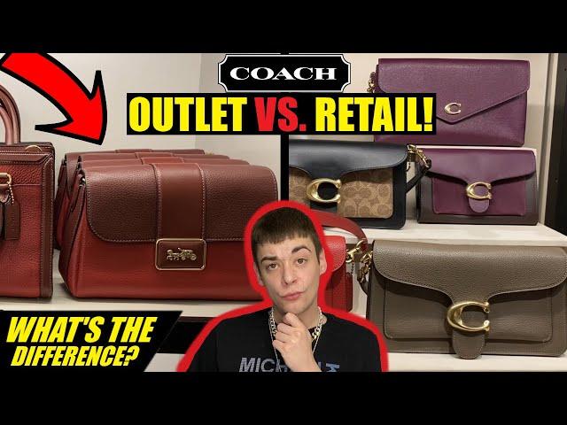 Whats The Difference? COACH OUTLET VS. COACH RETAIL!