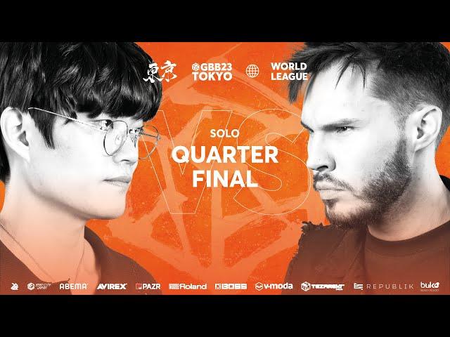 WING  vs IMPROVER  | GRAND BEATBOX BATTLE 2023: WORLD LEAGUE | Solo Quarter Final