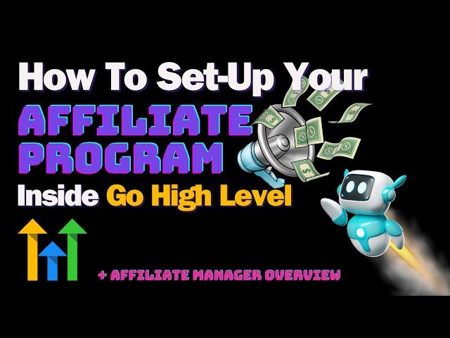 Go High Level Affiliate Program Tips & Tricks | Affiliate Program Overview & how to set-up