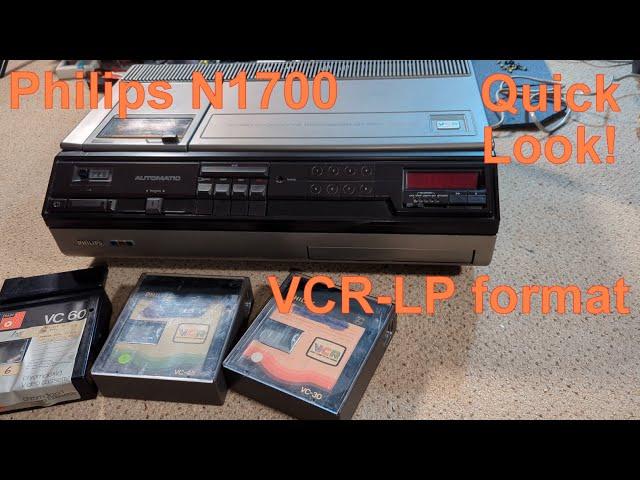 Quick Look! Philips N1700 VCR-LP - Ep 6 S1