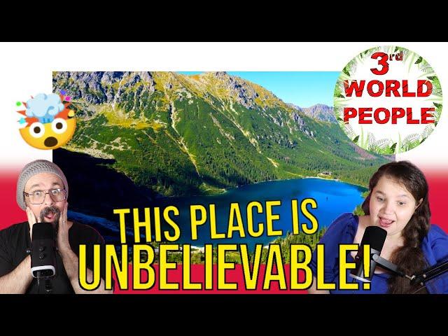 3rd WORLD PEOPLE REACT: TATRA NATIONAL PARK IN POLAND IS MADNESS! | POLAND REACTION