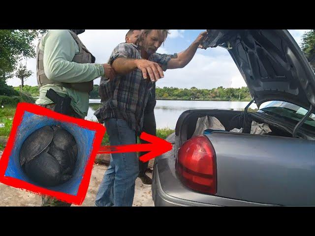 Florida Man Caught With Trunk Full Of Soft Shelled Turtles