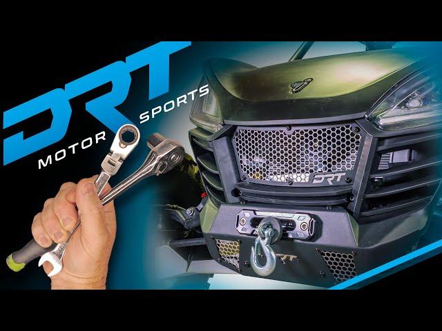 DRT Motorsports Segway 2022+ Villain SX10/W Aluminum Front Grill Install Guide.