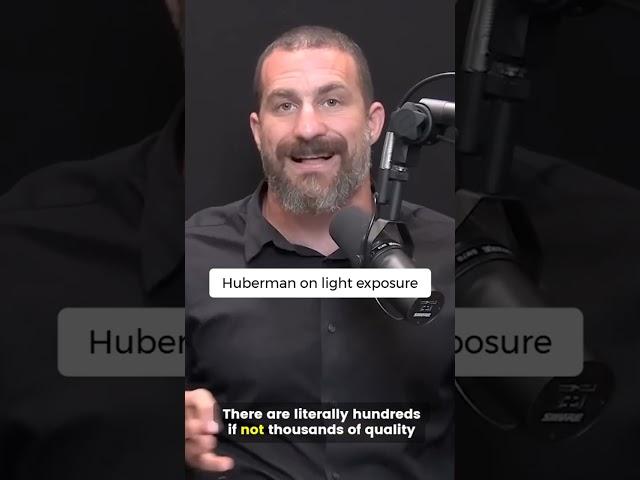 Huberman on light exposure