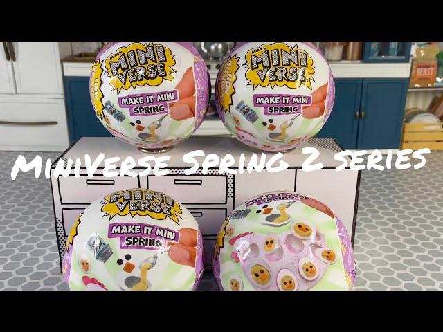 Unboxing & Make: NEW MiniVerse Spring 2 Complete series! 