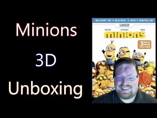 Minions 3D Blu-Ray Unboxing (Giveaway Ended)