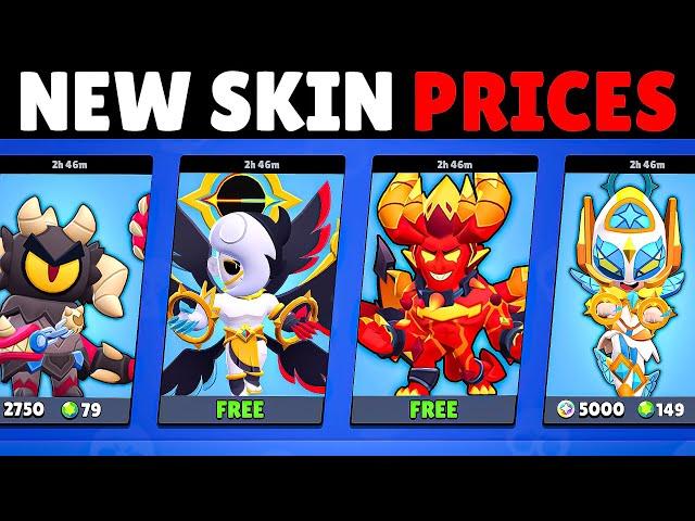 All New Skin Prices & Giveaway in this Update #AngelsVSDemons