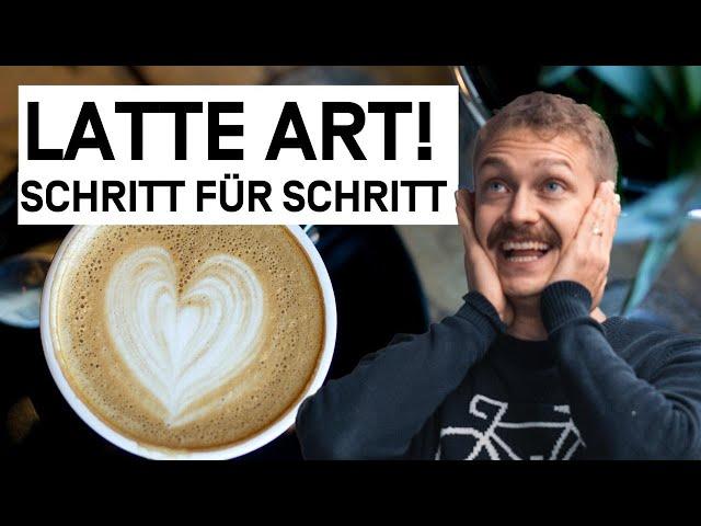 Was dir NIEMAND über Latte Art sagt! Latte Art Tutorial für Anfänger - Kein Tropfen mehr verschütten