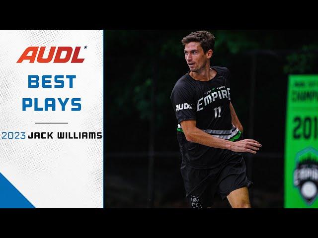 Jack Williams' Big Plays + Silky Throws from the 2023 Season | #ultimatefrisbee