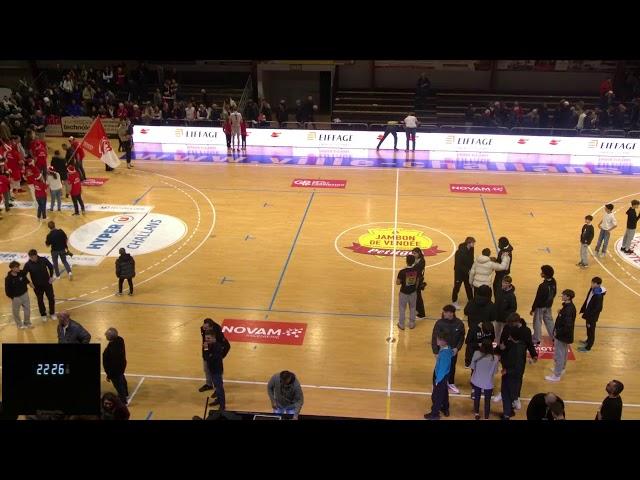 VENDEE CHALLANS BASK vs Béliers de Kemper Men's Pro Basketball