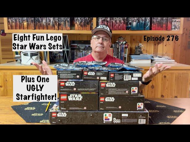 E276 Eight Lego Star Wars Sets Plus One Ugly Starship