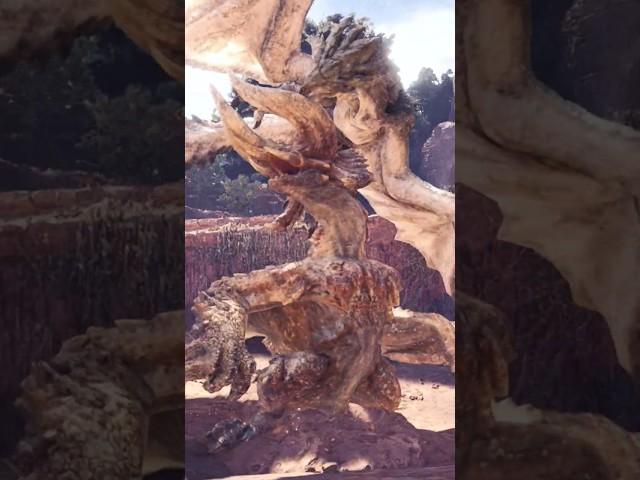 Diablos VS Rathian #shorts #mhwiceborne #youtubepartner
