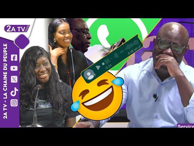 HUMOUR MATINALE: audio WhatsApp de Macky SALL à mourir de rire avec Ahmed AIDARA