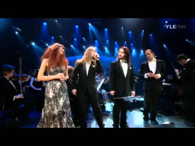 Johanna Kurkela, Jarkko Ahola, Tony Kakko and JP Leppäluoto - Avaruus 12/13