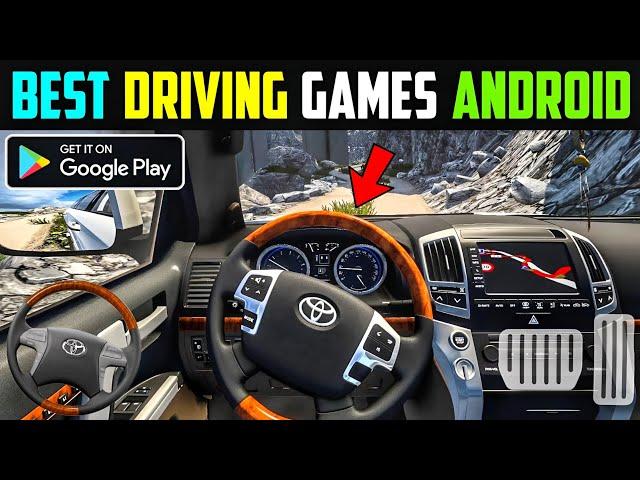 Top 5 car simulator games for android l Best car driving games on android 2024