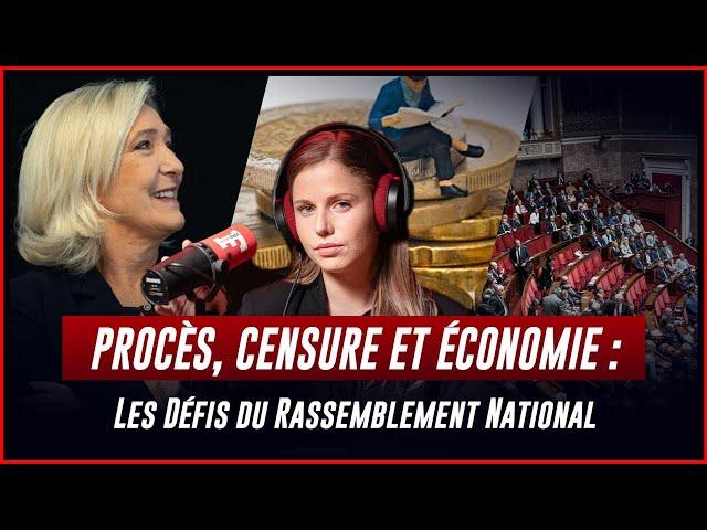 La matinale du 28/11 : Procès, censure et économie, les défis du Rassemblement National