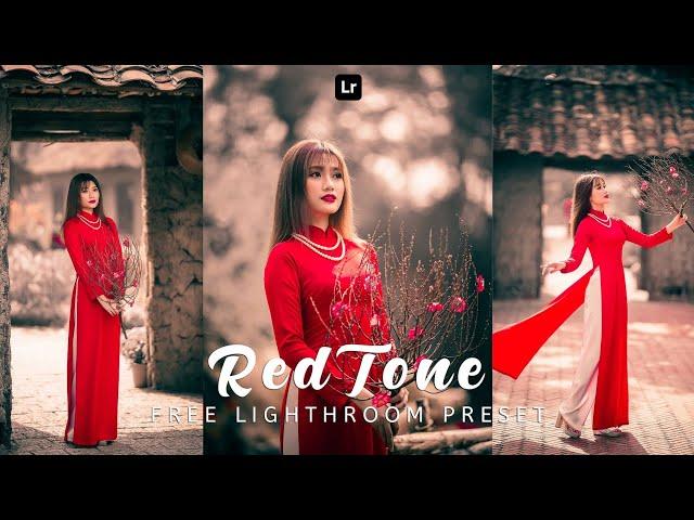 Lightroom Mobile Preset Free DNG | Red Tone Lightroom Preset Free | lightroom presets