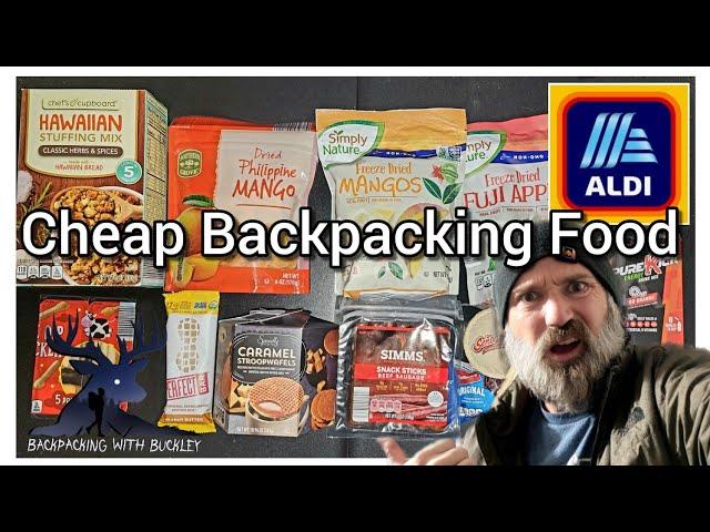 Cheap Backpacking Food at ALDI