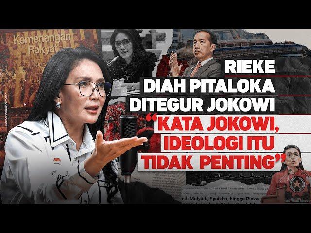 RIEKE DIAH PITALOKA DITEGUR JOKOWI. "KATA JOKOWI IDEOLOGI ITU TIDAK PENTING"