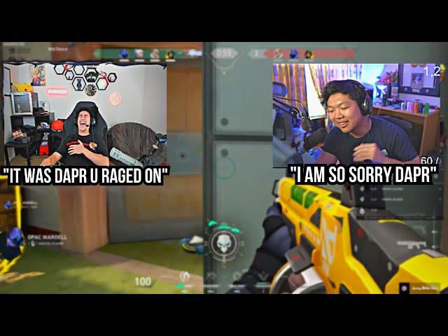 WARDELL accidently RAGES on Dapr and Apologizes after Realising !! TSM Subroza Reacts