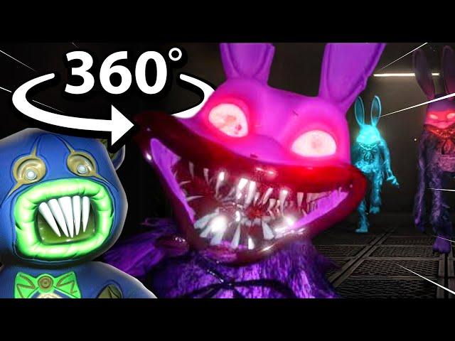 360° IS That HUGGY? BOKKIE All Bosses & Jumpscares in VR