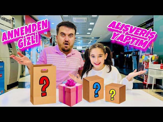 ANNEMDEN GİZLİ ALIŞVERİŞ YAPTIM !! ELİF SİNEM AVM DE KUTU AÇILIMI YAPIYORUZ !!