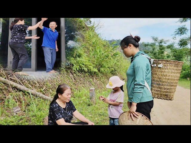 The son got out of prison, kicked his mother out of the house and met the girl.