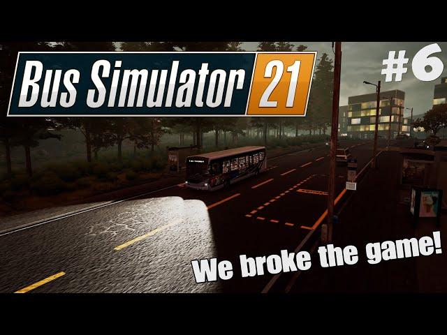 We broke the game! | Bus Simulator 21 PS5