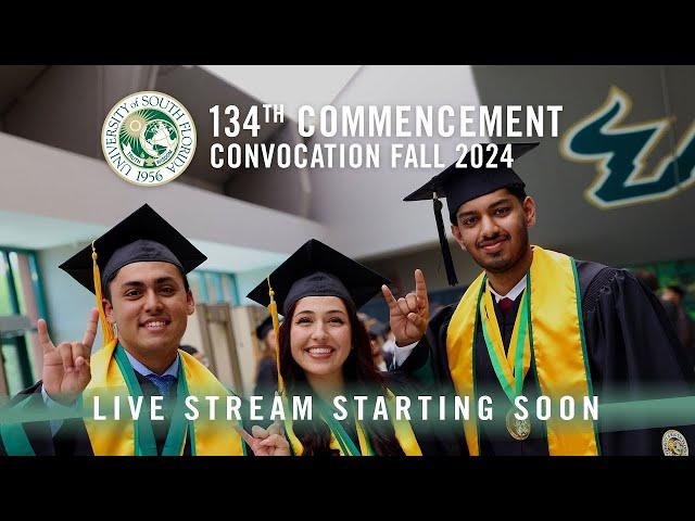 USF Fall 2024 Commencement Ceremony | Saturday 9AM