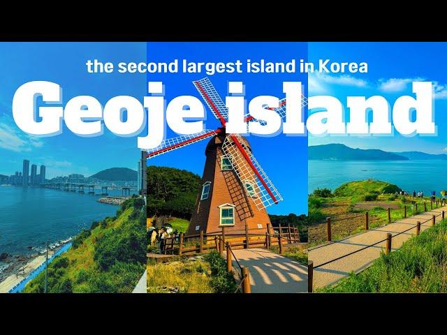 [4k] Korea Healing Trip ️ / Geoje Island, the 2nd largest island in Korea