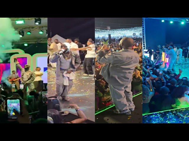 Davido Perform Funds ft Odumodublack At Fidelity Bank End Of Year Party