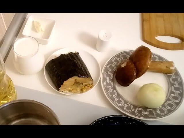 РЫБА с ГРИБАМИ в СЛИВОЧНОМ СОУСЕ за 5 МИНУТ Просто Вкусно 