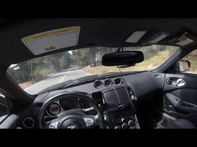 370Z POV Full Clip, Canyon Run with BMW