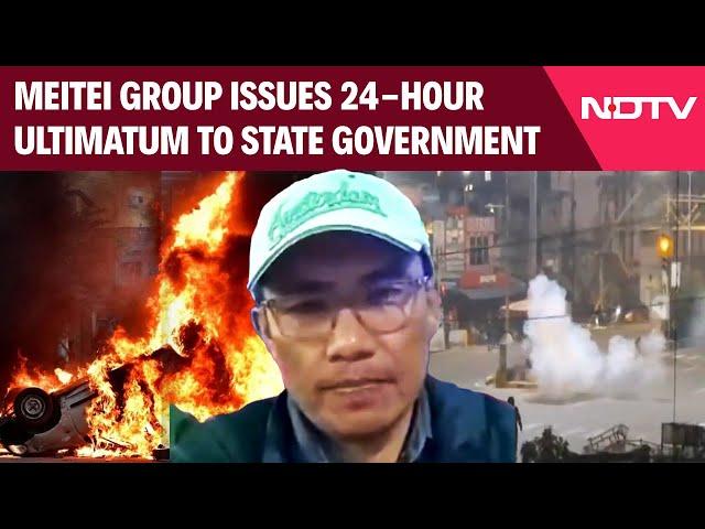 Manipur News | Meitei Group Issues 24-Hour Ultimatum After Mob Attacks Biren Singh's House