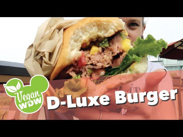 Plant-Based Pacific Island Burger from D-Luxe Burger at Disney Springs