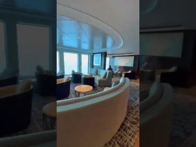 The Best Lounge on a Cruise Ship! | Norwegian Joy Observation Lounge #shorts