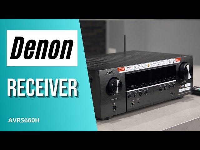 Denon AVRS660H 8K Receiver