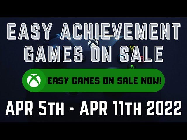 Easy Achievement Games On Sale This Week #Xbox