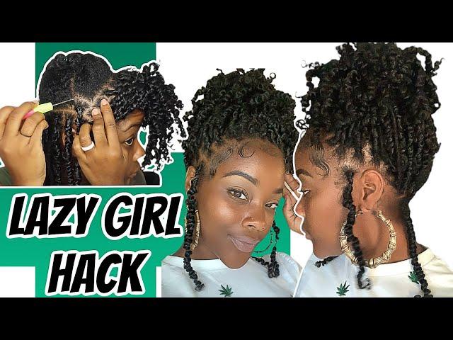 2 hour| Lazy Braided Crochet Ponytail| Amazon Hair| UPDATE @ end of video| ft. Dorsanee collection