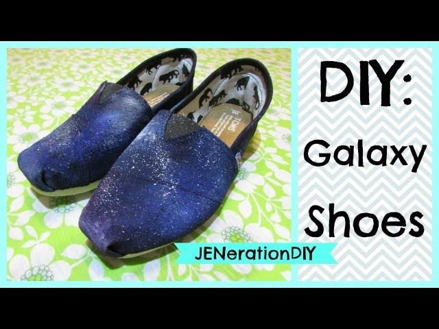 DIY: Galaxy Shoes (JENerationDIY first video)