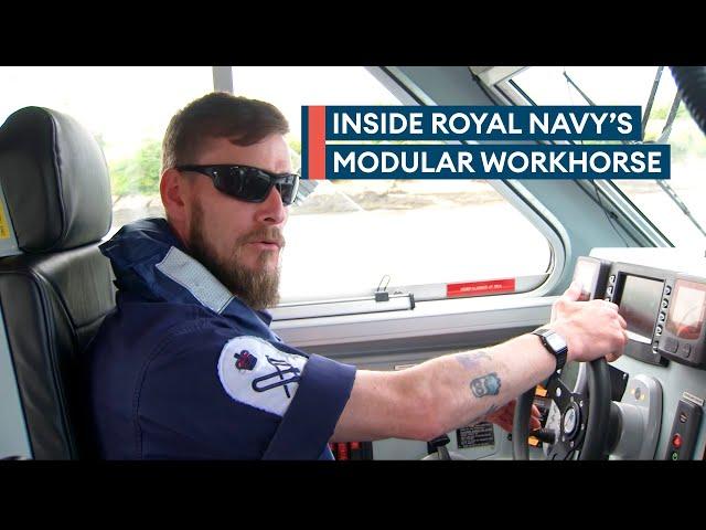 How Royal Navy's tiny SEA-class work boat provides invaluable versatility