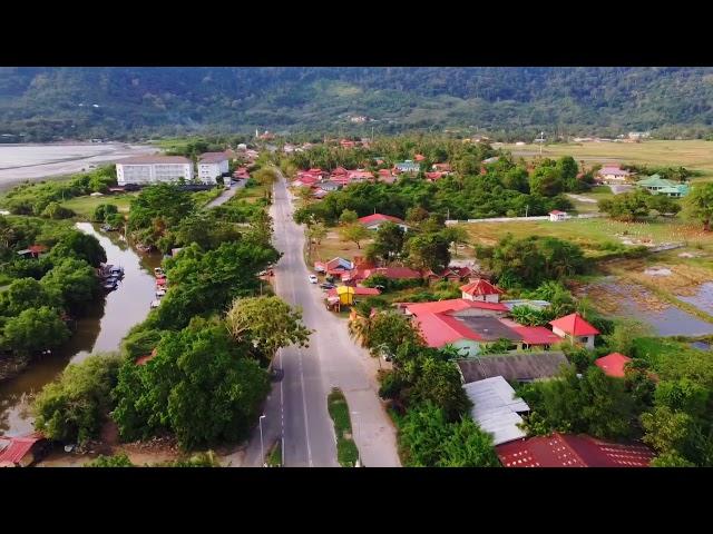 drone mavic mini../Pemandangan kampung kuala teriang langkawi