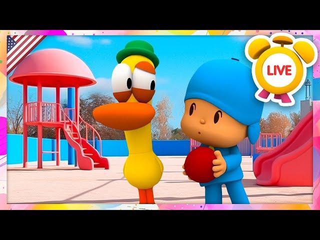 LIVE Back to School Videos!  | Pocoyo in English - Official Channel | Learn with Pocoyo