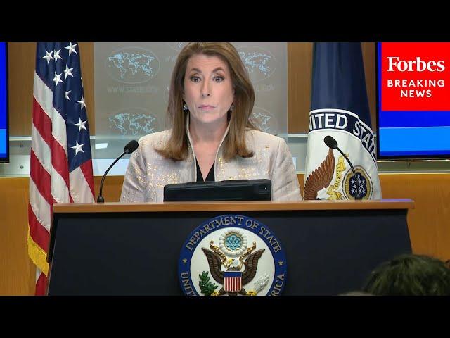 BREAKING NEWS: Tammy Bruce Holds State Department Press Briefing As Tariffs Take Effect On Canada