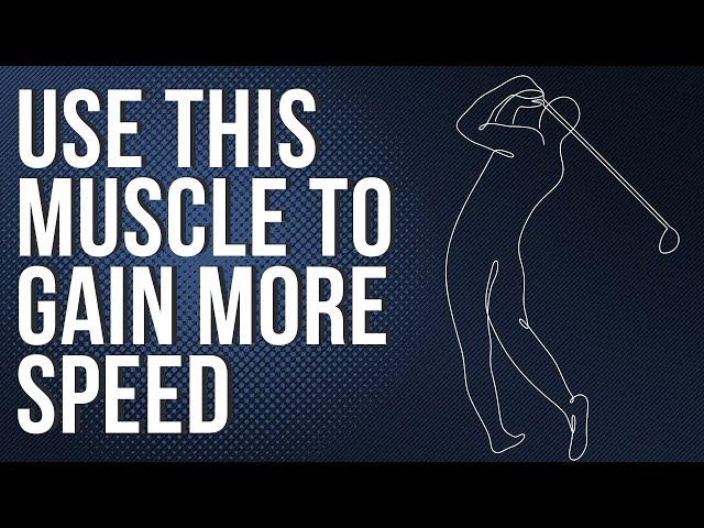 Use This Muscle To Gain TONS of Club Speed In Your Golf Swing