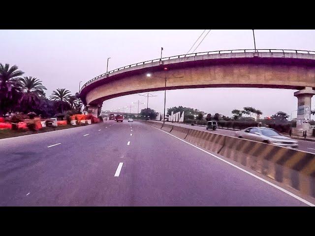 Banani flyover exciting motoride view